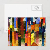 Carte Postale Klee - Avant la ville (Devant / Derrière)