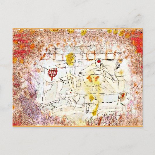 Carte Postale Klee - Bad Band (Devant)