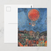 Carte Postale Klee - Balloon Der Luft (Devant / Derrière)