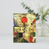 Carte Postale Klee - Balloon rouge (Debout devant)