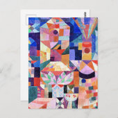 Carte Postale Klee - Burggarten (Devant / Derrière)