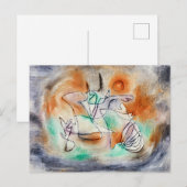 Carte Postale Klee - Chien Hurleur (Devant / Derrière)