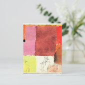 Carte Postale Klee - Composition avec figures, (Debout devant)