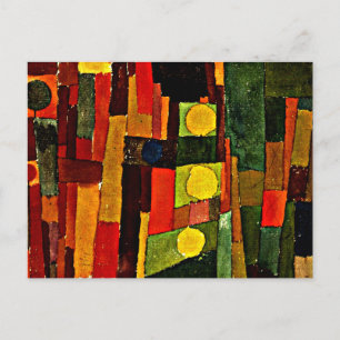 Carte Postale Klee - Dans le style de Kairouan