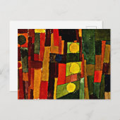 Carte Postale Klee - Dans le style de Kairouan (Devant / Derrière)