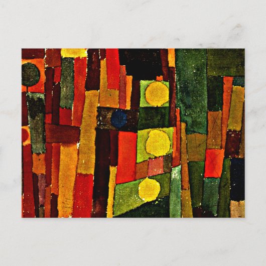 Carte Postale Klee - Dans le style de Kairouan (Devant)