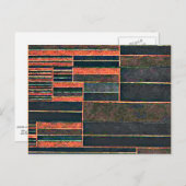 Carte Postale Klee - Dans les six seuils actuels (Devant / Derrière)