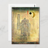 Carte Postale Klee - Départ du fantôme (Devant / Derrière)