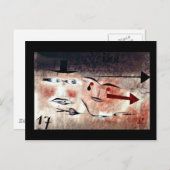 Carte Postale Klee - Dix-sept (Devant / Derrière)