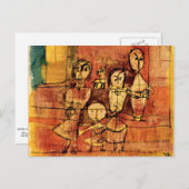 Carte Postale Klee - Enfants et Chien (Devant / Derrière)