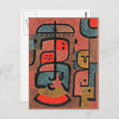 Carte Postale Klee - Exotique (Devant / Derrière)