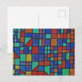 Carte Postale Klee - Façade de verre (Devant / Derrière)