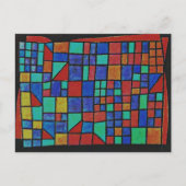 Carte Postale Klee - Façade en verre (Devant)