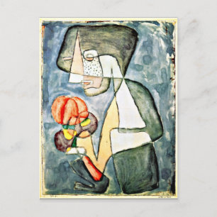 Carte Postale Klee - Femme avec tomate