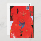 Carte Postale Klee - Flower Myth (Devant / Derrière)