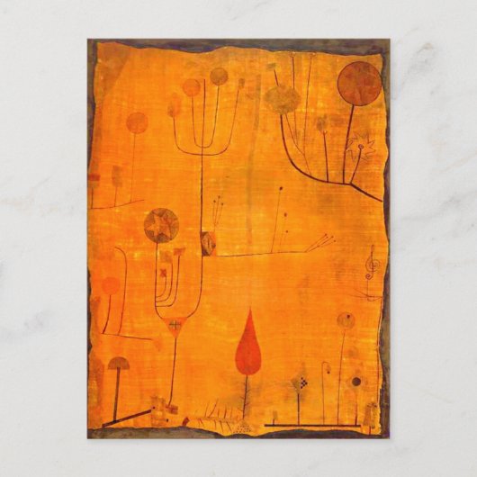 Carte Postale Klee - Fruits en rouge (Devant)