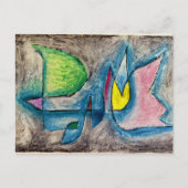 Carte Postale Klee - Groupe d'arbres (Devant)