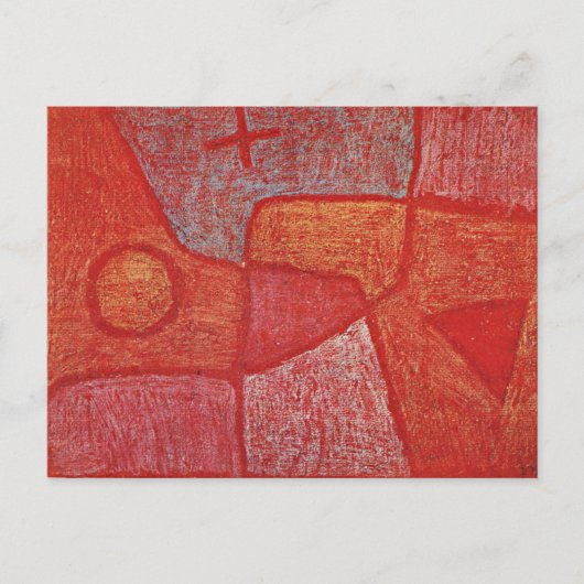 Carte Postale Klee - Heisser Ort (Devant)