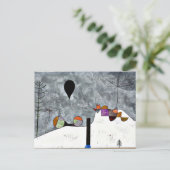 Carte Postale Klee - Hiver, (Debout devant)