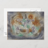 Carte Postale Klee - Howling Dog (Devant / Derrière)