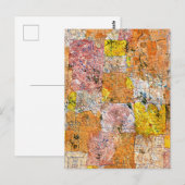 Carte Postale Klee - Idylle suburbain (idylle de la ville-jardin (Devant / Derrière)