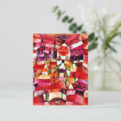 Carte Postale Klee - Jardin Rose, 1920 (Debout devant)