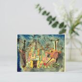 Carte Postale Klee - Jardin sur les débris (Debout devant)