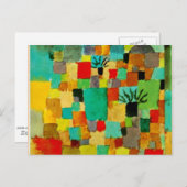 Carte Postale Klee - Jardins Tunisiens du Sud (Devant / Derrière)