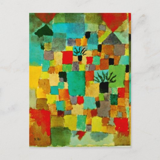 Carte Postale Klee - Jardins Tunisiens du Sud-1919 (Devant)