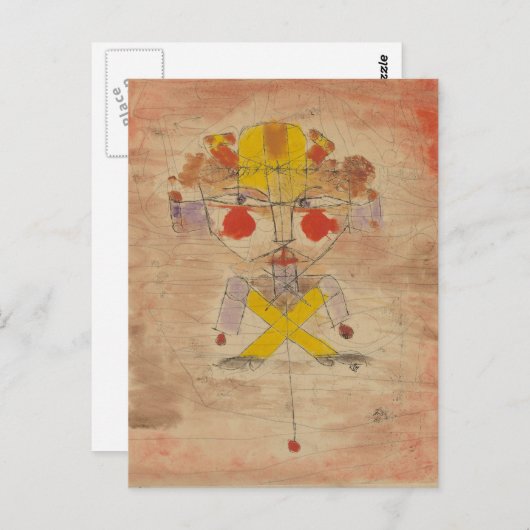 Carte Postale Klee - Jumping Jack (Devant / Derrière)