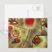 Carte Postale Klee - La vie morte avec animal Statuette (Devant / Derrière)