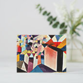 Carte Postale Klee - La vision d'une ville (Debout devant)