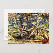 Carte Postale Klee - Lampes de rue (Devant / Derrière)