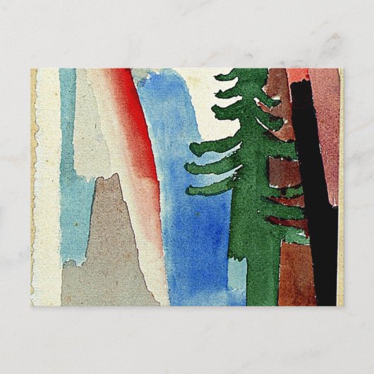 Carte Postale Klee - Le Fir (Devant)