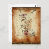 Carte Postale Klee - Le Pathos de la Fertilité (Devant / Derrière)