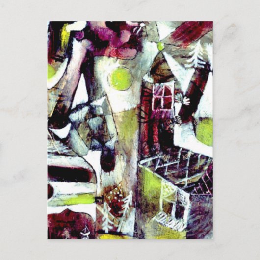 Carte Postale Klee - Légende des marais (Devant)