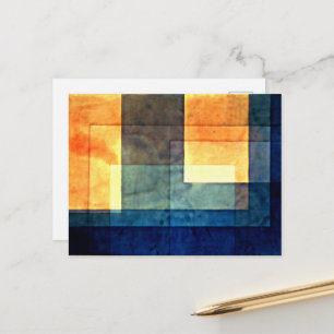 Carte Postale Klee - Maison sur l'Eau