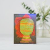 Carte Postale Klee - Masque d'acteur (Debout devant)