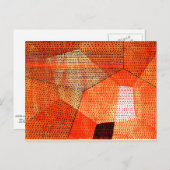 Carte Postale Klee - Modèle 106, Polyphonie en couleur (Devant / Derrière)