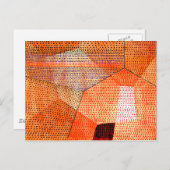 Carte Postale Klee - Modèle 106, Polyphonie en couleur (Devant / Derrière)