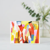 Carte Postale Klee - Mouvement des chambres voûtées (Debout devant)