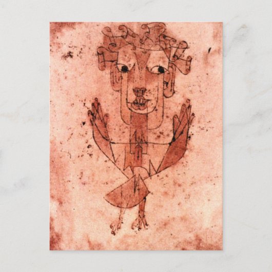 Carte Postale Klee - Nouvel Ange (Angelus Novus) (Devant)