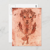 Carte Postale Klee - Nouvel Ange (Angelus Novus) (Devant / Derrière)