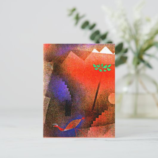 Carte Postale Klee - Oiseaux errants (Debout devant)