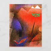 Carte Postale Klee - Oiseaux errants (Devant)