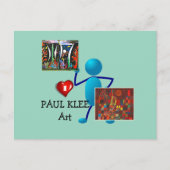 Carte Postale Klee - Paul Klee Art (Devant)