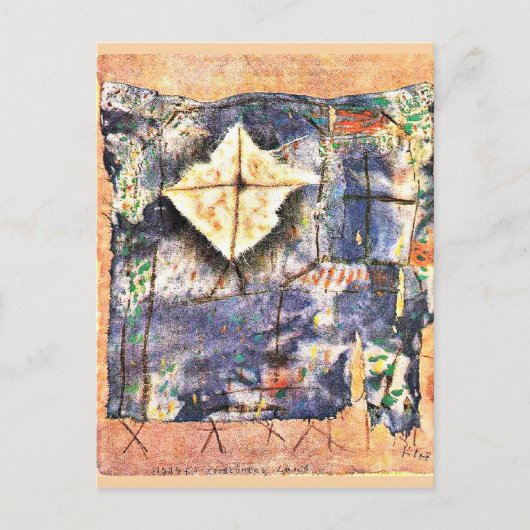Carte Postale Klee - Paysage valorisé (Devant)