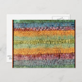 Carte Postale Klee - Pépinière d'arbres (Devant / Derrière)