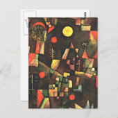 Carte Postale Klee - Pleine lune (Devant / Derrière)