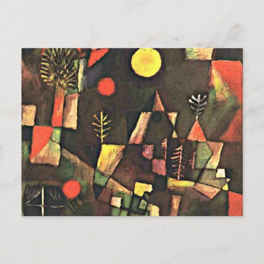 Carte Postale Klee - Pleine lune (Devant)